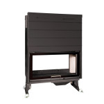 Recuperador de calor a Lenha Open 1101 Guilhotina Ventilado Dupla Face - Ferlux